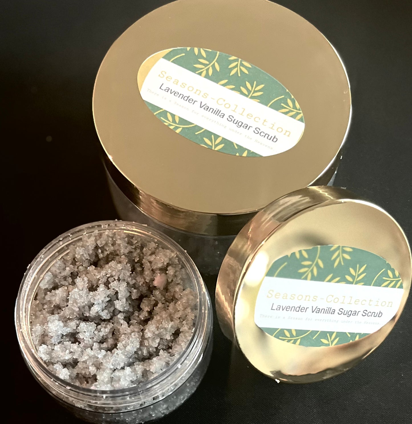 Seasons Moisturizing Lavender Vanilla Sugar Scrub